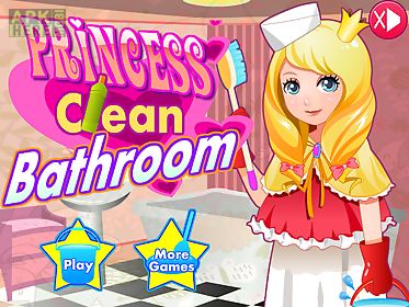 princess clean bathroom