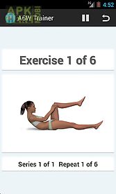 a6w trainer-flat belly workout