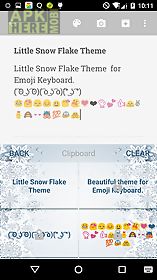 little snow flake keyboard