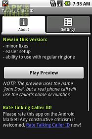 talking caller id (free)