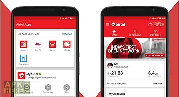 My airtel: recharge, pay bills
