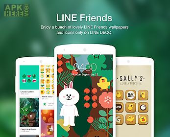 wallpapers, icons - line deco
