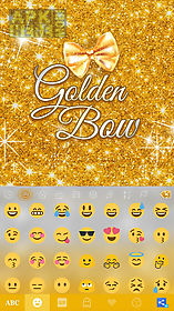 glitter gold emoji keyboard