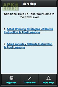 pool billiards for beginners