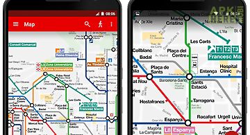 Barcelona metro tmb map routes