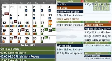 Checkmark all in one calendar
