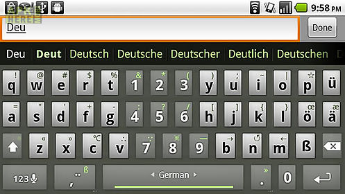 german keyboard plugin
