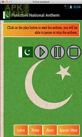 pakistani national anthem