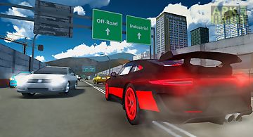 Racing car driving simulator