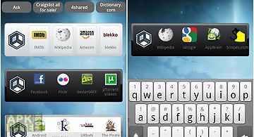 Askeroid mobile search widget
