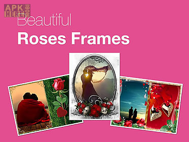 beautiful roses photo frames