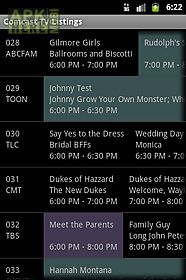 tv listings on comcast