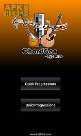chordgen - chord progression