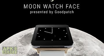 Moon watch face android wear