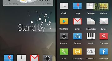 Stand by go launcher theme
