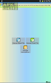 office converter (word, excel)