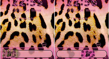 Pink leopard - go locker theme