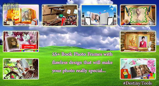 book photo frame