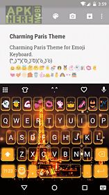 charming paris emoji keyboard
