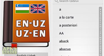 English-uzbek dictionary