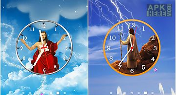 Jesus analog clock