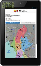 myanmar map