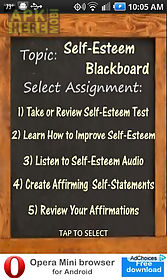 self-esteem blackboard