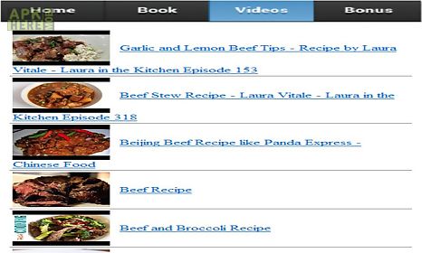 beef recipes app