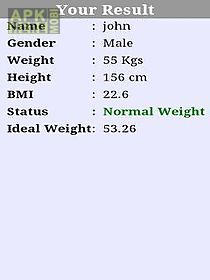 bmi calculator lite