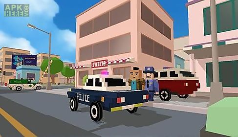 blocky city: ultimate police