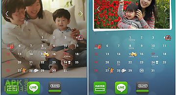 Dodol calendar widget