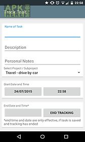 project time tracker