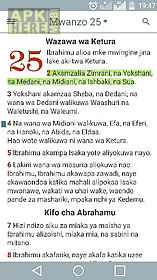 biblia takatifu. swahili bible