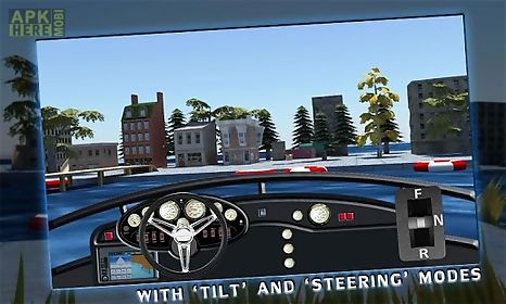 boat driving 3d simulator