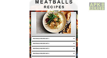 Meatballs recipes