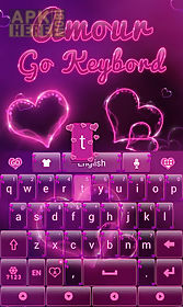 amour go keyboard theme