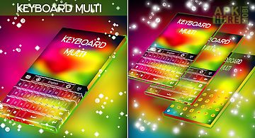 Keyboard multi color