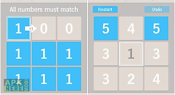 One by one number puzzle game