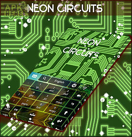neon circuits keyboard