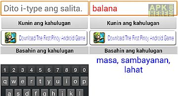 Tagalog - tagalog dictionary
