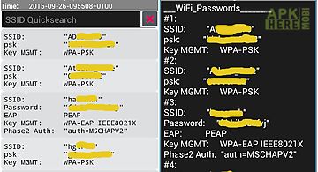 Wi-fi password recovery