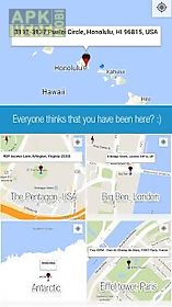 fake location map