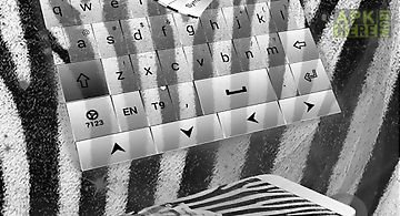 Zebra keyboard