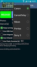 camera timer usb