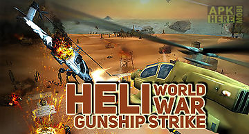 Heli world war gunship strike