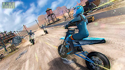realistic bike 3d: scooter race