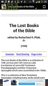the lost books of the bible