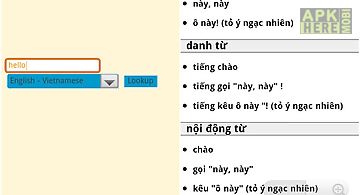 Vietnamese dictionary free