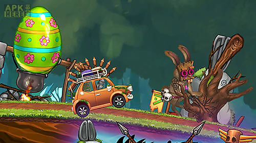 angry bunny race: jungle road
