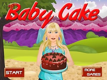 baby cake cooking